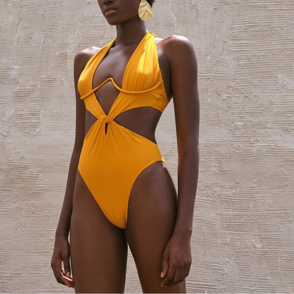 Yellow one piece